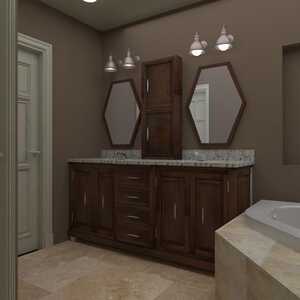 3D Design For a Bathroom  (Vanity View ) by Smart Remodeling LLC -Houston
