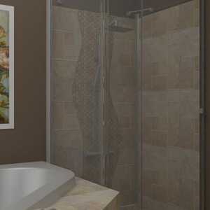 3D Design For a Bathroom (tub view ) by Smart Remodeling LLC -Houston