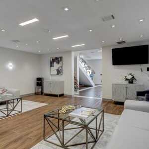 Reception Area Remodeled By Smart Remodeling LLC (Commercial Office Remodeling )