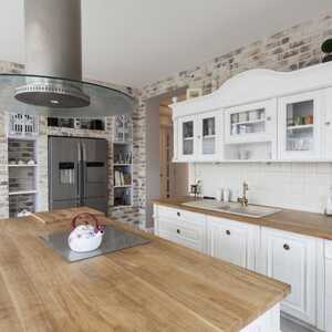 White Custom kitchen Design Houston
