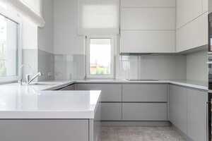 Photo 1: Photo showing G-Shaped kitchen layout