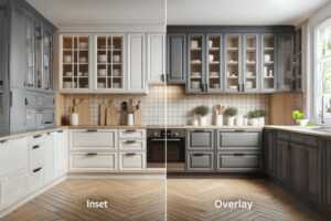 Inset vs Overlay Cabinets