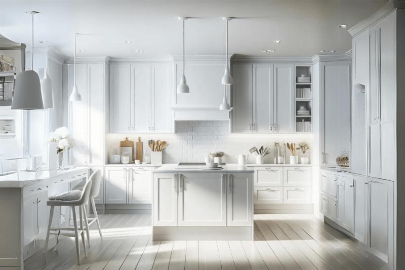 Design Styles for White Kitchen Cabinets