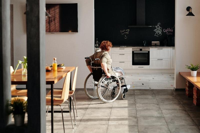 Remodeling for handicapped accessibility