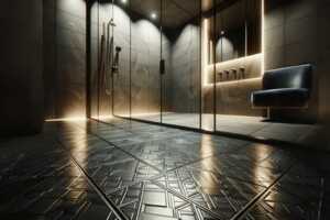 shower floor tile ideas