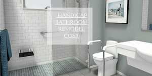 handicap bathroom remodeling cost in Houston