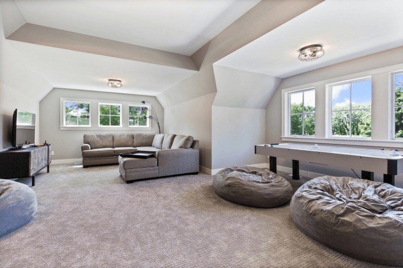 gaming room floor installation