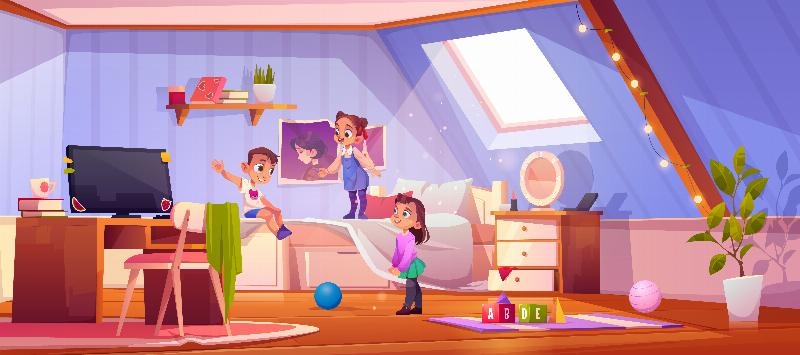 Attic Game Room