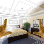 Custom Master Bedroom Design Drawing