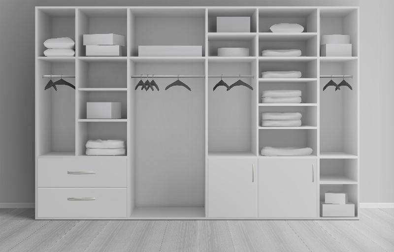 reach in closet