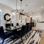 What is an open floor plan?