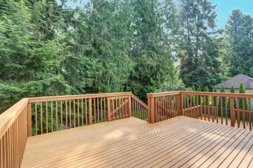 Beautiful patio of new home