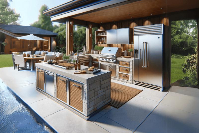 Outdoor kitchen needs