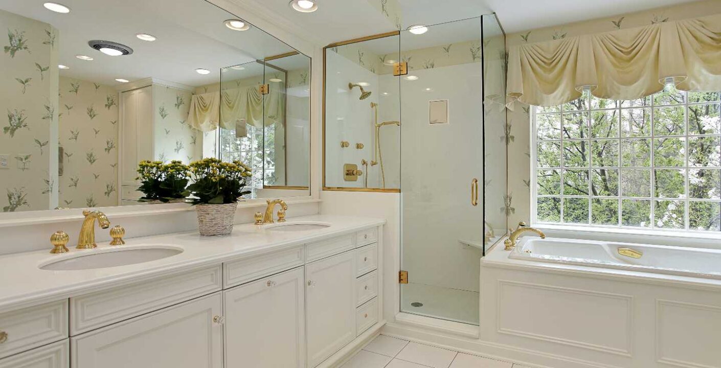 frameless shower door in Houston