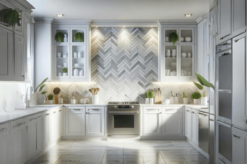 Best Backsplash for White Cabinets