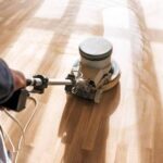 sanding hardwood floors