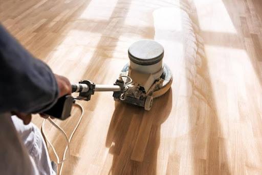 sanding hardwood floors