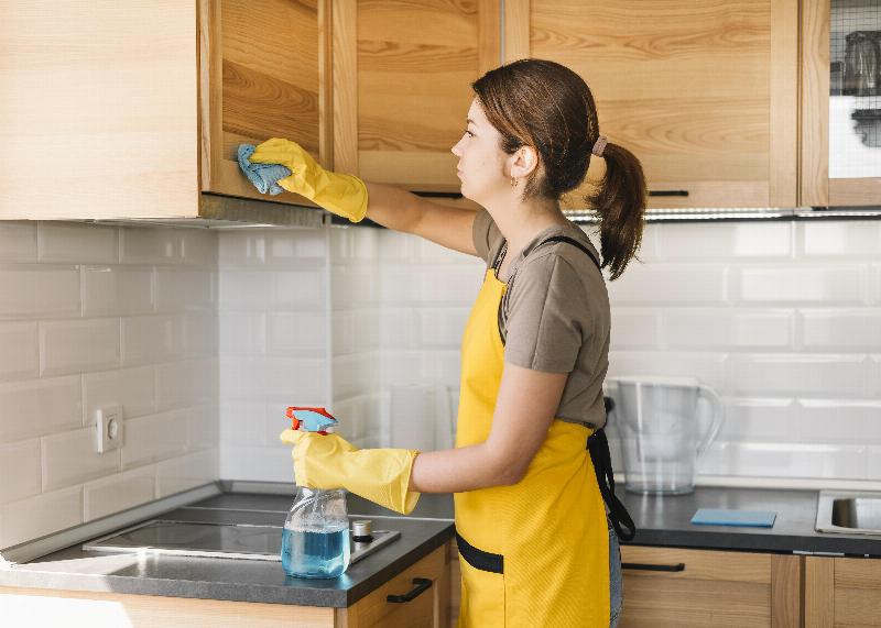 Commercial degreasers for cabinets