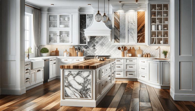 Best countertops for white cabinets