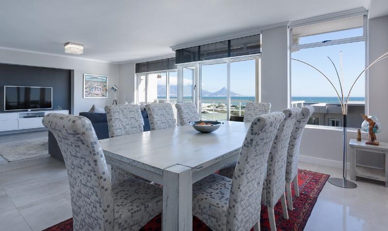 New dining room in open floor plan