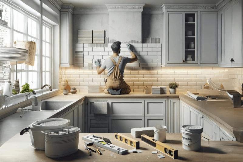Tips & Tricks for Installing the Tile Backsplash
