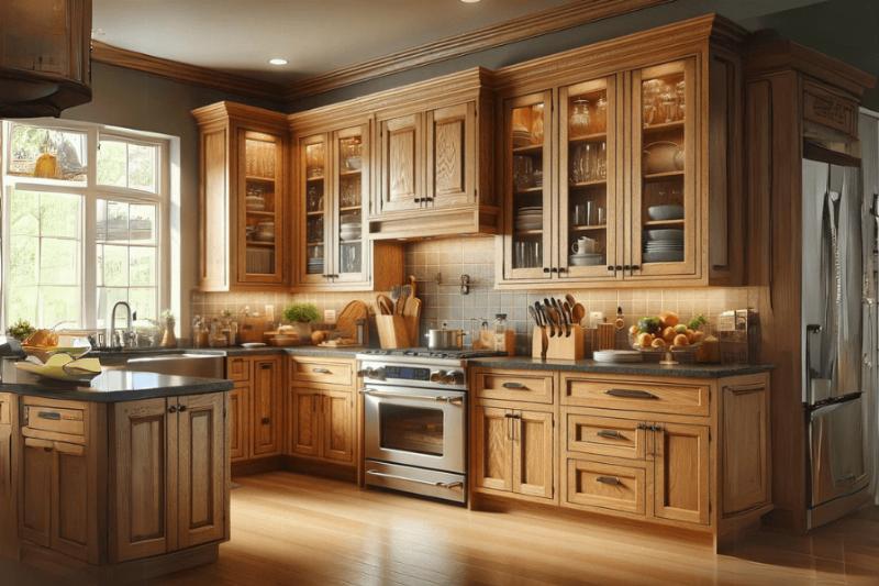 How to Make Oak Kitchen Cabinets Look Modern