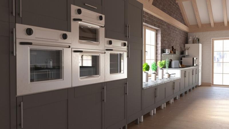 Grey Kitchen Cabinets