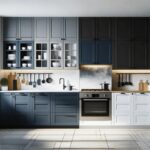 Two tone kitchen cabinets