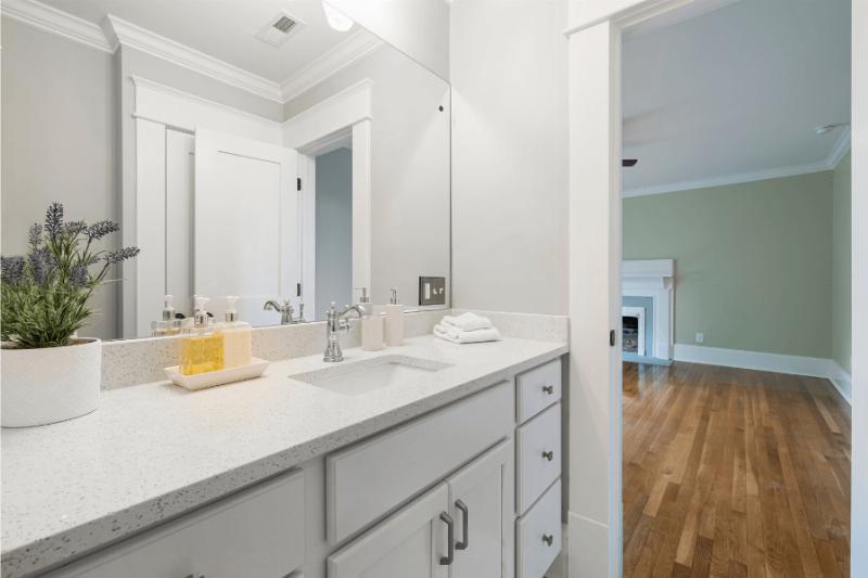 Painting a Bathroom Vanity