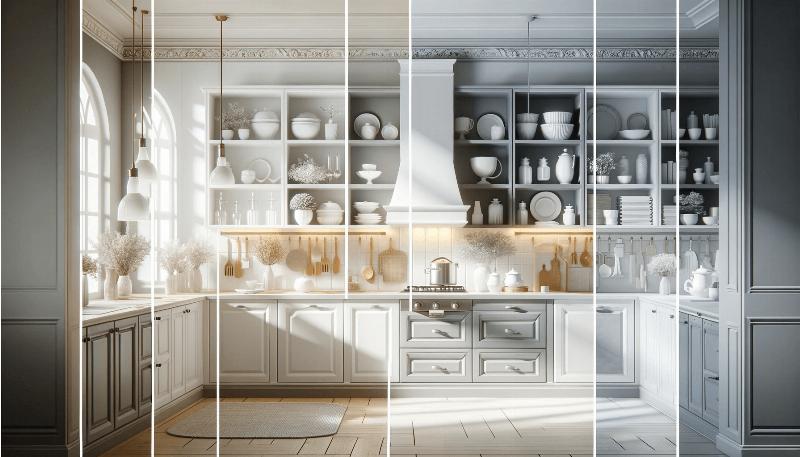 What Shade of White Best Complements Grey in Interior Design