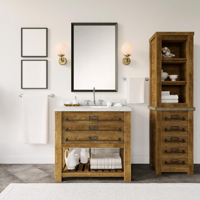 Stunning Powder Room Makeover