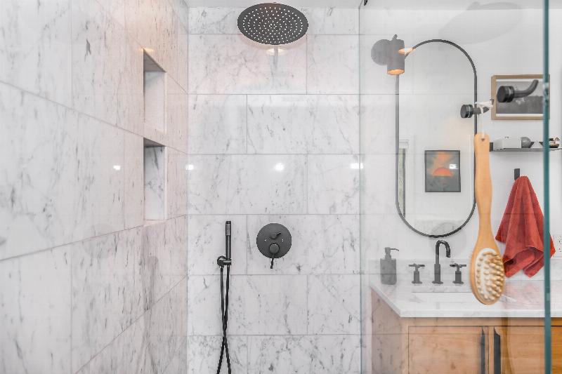 showers
