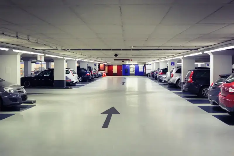 Parking Garages & Access Roads